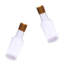 Lembrancinha Garrafa Pvc 50ml Tampa Plastico Ouro 10un Lembrancinha Garrafa Pvc 50ml Tampa Plastico Ouro 10un