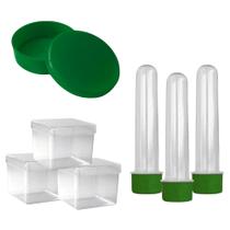 Lembrancinha Kit Com 20 Tubetes 13cm, 20 Latinhas e 20 Caixinhas 5x5. Festa Kit Aniversario Lembrancinha Kit Com 20 Tubetes 13cm, 20 Latinhas e 20 Caixinhas 5x5. Festa Kit Aniversario