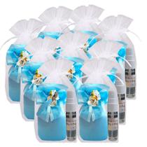 Lembrancinha Sachê Perfumado Azul Bebê Cetim com Refil (5unid) Ref.AC-01 Lembrancinha Sachê Perfumado Azul Bebê Cetim com Refil (5unid) Ref.AC-01