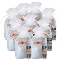 Lembrancinha Sachê Perfumado Branco Cetim com Refil (5unid)