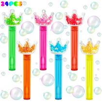 Lembrancinhas de Festa - 24 Coroas de Princesa com Varinhas de Bolhas Uoyoi