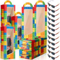 Lembrancinhas de festa Building Block Relaxweex com tijolos de construção