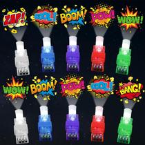 Lembrancinhas de Festa Chunnin - 36 Luzes de Dedo LED com Tema Super Herói Lembrancinhas de Festa Chunnin - 36 Luzes de Dedo LED com Tema Super Herói