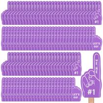 Lembrancinhas de festa de futebol americano Foam Finger Purple (100 unidades)