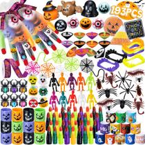 Lembrancinhas de festa de Halloween DMIGHT, 193 peças de brinquedos de pelúcia para crianças
