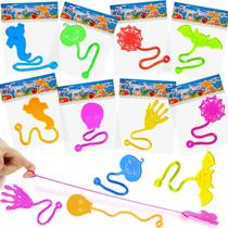Lembrancinhas de festa de Halloween Sticky Hands CHHOEAV 36 unidades para crianças Lembrancinhas de festa de Halloween Sticky Hands CHHOEAV 36 unidades para crianças