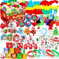 Lembrancinhas de festa de Natal Aibequ 68 unidades para crianças de 4 a 8 a 12 anos Lembrancinhas de festa de Natal Aibequ 68 unidades para crianças de 4 a 8 a 12 anos