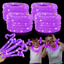 Lembrancinhas de festa Glow Sticks Kannove Purple Light Up 24 unidades para crianças