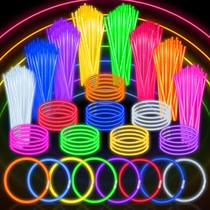 Lembrancinhas de festa Glow Sticks SpringFlower, 100 peças para crianças/adultos