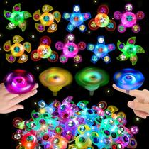 Lembrancinhas de festa LED Light Up Fidget Spinner Rings para crianças Lembrancinhas de festa LED Light Up Fidget Spinner Rings para crianças