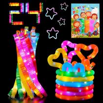 Lembrancinhas de festa Pop Tubes Vanblue Light Up para crianças 24 horas Lembrancinhas de festa Pop Tubes Vanblue Light Up para crianças 24 horas