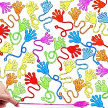 Lembrancinhas de festa Sticky Hands JOYIN 48 unidades para crianças com 8 cores Lembrancinhas de festa Sticky Hands JOYIN 48 unidades para crianças com 8 cores