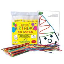 Lembrancinhas de festa Wikki Stix Birthday Favors x20 com 12 Stix