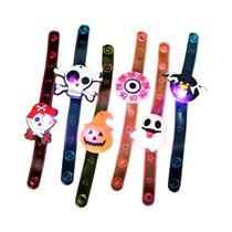 Lembrancinhas De Halloween Com LED, Colares Luminosos, Pulseiras E Anéis Que Brilham Para Decoração