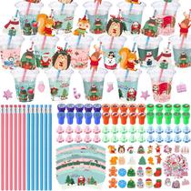 Lembrancinhas de Natal Pickmesh - 30 Peças Rosa