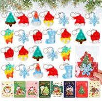 Lembrancinhas de Natal Spolux Mini Pop Fidget Toys, pacote com 32