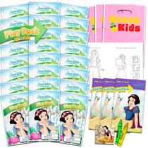 Lembrancinhas Disney Princesa Branca de Neve 24 Mini Play Packs Lembrancinhas Disney Princesa Branca de Neve 24 Mini Play Packs