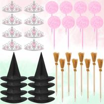 Lembrancinhas Fullhawl, 32 peças de bruxa e princesa para crianças