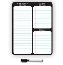 Lembrete Magnética, Ima de Geladeira, Com Anotações e Caneta - Envio Sortido