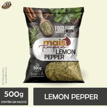 Lemon Pepper Tempero Sabor Intenso 500g Linha Premium