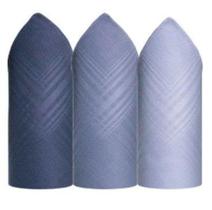 Lenço de bolso masculino premier presidente caixa vermelha com 3 unidades Lenço de bolso masculino premier presidente caixa vermelha com 3 unidades