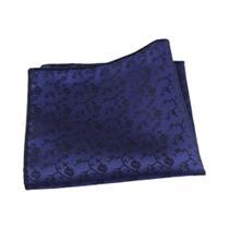 Lenço De Bolso Masculino Vintage Com Estampa Paisley Floral, Acessório De Terno Com Design Britânico
