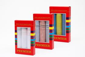 Lenço de Bolso Premier C3 Masculino Cores Sortidas Caixa Vermelha Variadas Lenço de Bolso Premier C3 Masculino Cores Sortidas Caixa Vermelha Variadas