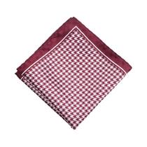 Lenço De Bolso Quadrado De Cetim Masculino 24x24cm Estampado Pequeno Lenço Quadrado Para Terno De