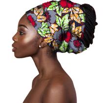 Lenço de cabeça africano VeritableWax Ankara Wrap para mulheres Lenço de cabeça africano VeritableWax Ankara Wrap para mulheres