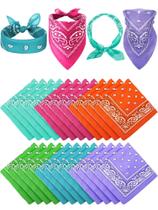 Lenço de cabeça Paisley Novelty tipo unidade de 36 peças Lenço de cabeça Paisley Novelty tipo unidade de 36 peças