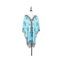 Lenço De Chiffon Feminino Verão Estampado Toalha De Praia Protetor Solar Xale Atacado