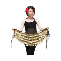 Lenço De Dança Do Ventre Multicolorido Com 5 Camadas Pesadas, Faixa De Cintura Para Dançarina Lenço De Dança Do Ventre Multicolorido Com 5 Camadas Pesadas, Faixa De Cintura Para Dançarina