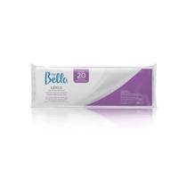 Lenço De Falso Tecido Depil Bella Branco 20 folhas Lenço De Falso Tecido Depil Bella Branco 20 folhas