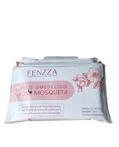 Lenco de limpeza facial rosa mosqueta fenzza kit c/6 unidades cod.1976