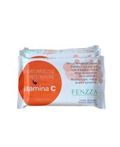 Lenco de limpeza facial vitamina c fenzza kit c/12 unidades cod.1129