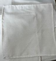 Lenço de linho de cor pura ideal para personalização de madrinhas de casamento 25x25