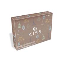 Lenço de papel 21,4x14,4cm Kiss com 50 folhas - Embalagem sortida