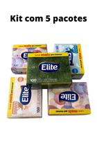 Lenço De Papel Elite 500 Folhas Dupla Alta Absorção Macio Lenço De Papel Elite 500 Folhas Dupla Alta Absorção Macio