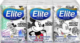 Lenço De Papel Elite Kids Mickey Mouse Pacote Com 6 Unidades E 8 Folhas Em cada