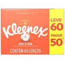 Lenco De Papel Kleenex Dia A Dia Leve 60 Pague 50 Unidades