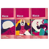 Lenço De Papel Ricca Com 10 Unidades 3704