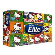 Lenço de Papel Softys Elite Hello Kitty com 50 Unidades - Fofty's Elite