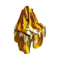 Lenço de primavera feminino design de luxo material de poliéster lenço suave xale lenço de praia