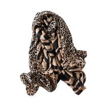 Lenço de primavera feminino design de luxo material de poliéster lenço suave xale macio praia