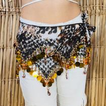 Lenço de Quadril Luxo Dança do Ventre/Cigana LQL115 Lenço de Quadril Luxo Dança do Ventre/Cigana LQL115