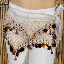 Lenço de Quadril Luxo Dança do Ventre/Cigana LQL131 Lenço de Quadril Luxo Dança do Ventre/Cigana LQL131