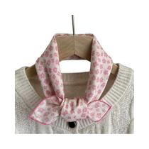 Lenço De Seda Boêmio Feminino Com Estampa Floral Para Primavera E Verão, Bandana Pequena Versátil