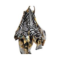 Lenço De Seda Cetim Com Estampa De Leopardo 180x90cm Luxo Protetor Solar Toalha De Praia Xale Para