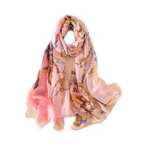 Lenço De Seda Com Estampa Floral De Damasco E Pintura a Óleo Van Gogh, Marca De Luxo Da Moda, Para Lenço De Seda Com Estampa Floral De Damasco E Pintura a Óleo Van Gogh, Marca De Luxo Da Moda, Para