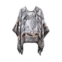 Lenço De Seda De Luxo Feminino 2023 Com Estampa De Designer, Lenço Grande, Hijab, Xale, Bandana,